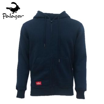 Palager Brand Fashion Men Sweatshirts Long Sleeve Black Cotton Polyester Casual Hoodies Sweatshirts W1004 for Autumn Winter - Blue - intl  