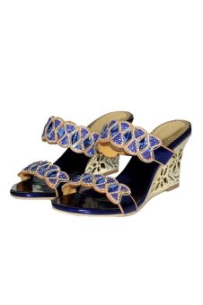 Party Pointed Toe Sandals (Blue)  