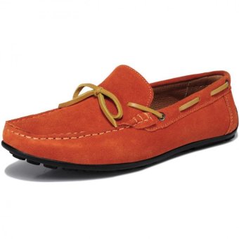 PATHFINDER Men's ZSUO Driving Shoes Lofers (Orange)  