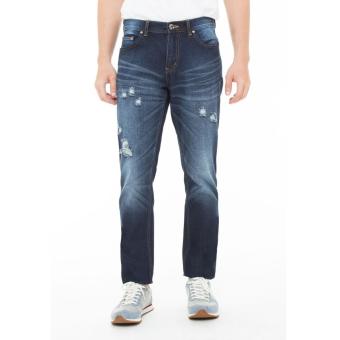 People's Denim Men Jeans THRONE Slim Comfort Fit - Biru  