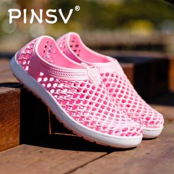 PINSV Women Casual Sandals Slip-On - Pink - intl  