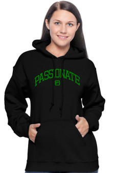 Positive Outfit Hoodie Passionate - Hitam  