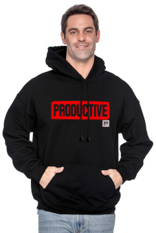 Positive Outfit Hoodie Productive - Hitam  