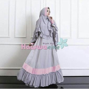 Premierfashionstore Aesha Syar'i - Grey  