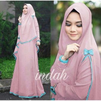 Premierfashionstore Indah Syar'i - Pink Dw  