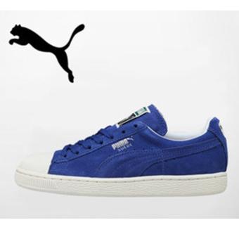 Puma Sepatu Sneaker Suede Runner Toe - 35771907 - Biru  