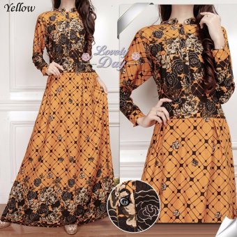 Queenshop - TS Maxi Yanty - Kuning  