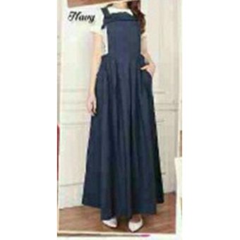 Queenshop - TS Saskia Overall 2in1 - Navy  