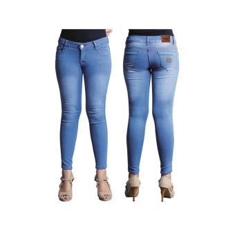 Raidoz Celana Jeans Wanita / RNU 054 BIRU  