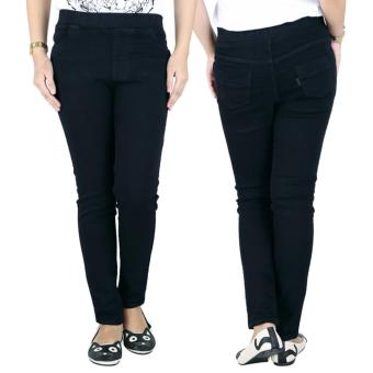 Raidoz Celana Jeans Wanita / RNU 118 HITAM  