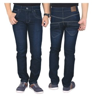 Raindoz Celana Jeans Pria RNJx009 Blue Slimfit  