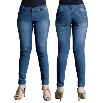 Raindoz Celana Jeans Wanita RNUx022 Blue  