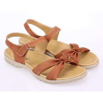 Raindoz Sandal Flat Wanita RYMx016 Tan Qhina  