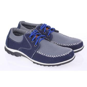 Raindoz Sepatu Sneakers Pria RNTx004 Gantam Blue  