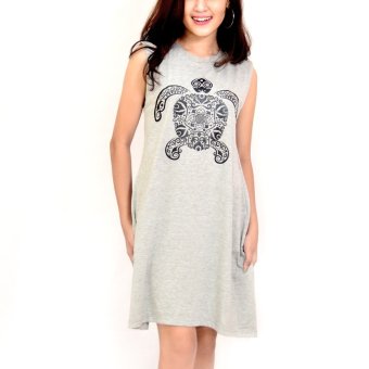 Random House Eshop 16 Dress Wanita Monroe - Abu-abu  