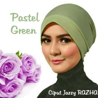 Razha Inner Ciput New Jazzy Daleman Jilbab Pastel Green  