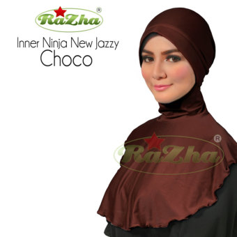 Razha Inner Ninja New Jazzy Daleman Jilbab Choco  