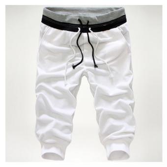 Recreational youth seven popular sports men's trousers white - Intl - intl  