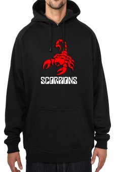 Rick's Clothing - Hoodie Scorpion - Hitam  