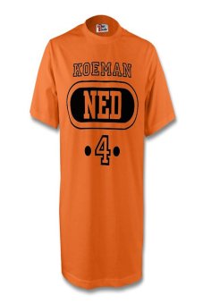 Rick's Clothing -Tshirt Koeman - Orange  