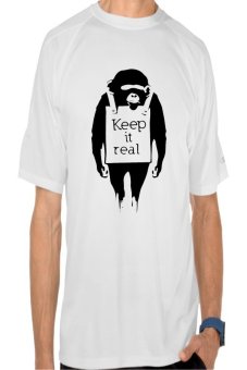 Rick's Clothing -Tsihrt Keep it Real - Putih  