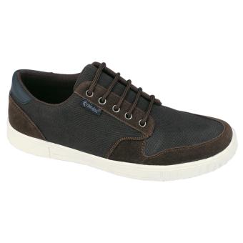 RSA 022 - Sepatu Sneakers Pria - Cokelat  