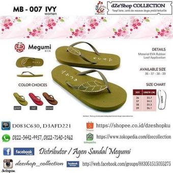 Sandal Megumi Mb007 Ivy  