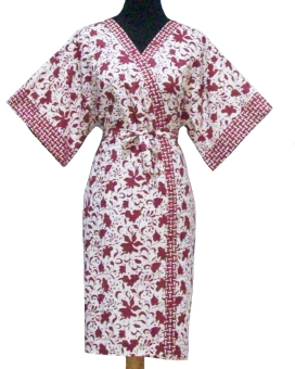 Sanny Apparel B 336 Kimono Batik - Merah  