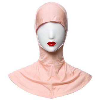 Sanwood Muslim Hijab Islamic Neck Cover Head Wear Cap - 10 - intl  