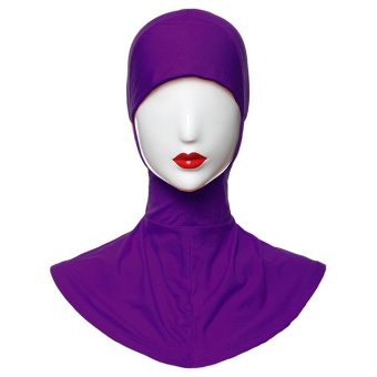 Sanwood Muslim Hijab Islamic Neck Cover Head Wear Cap - 11 - intl  