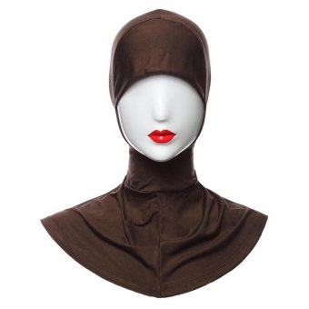 Sanwood Muslim Hijab Islamic Neck Cover Head Wear Cap - 18 - intl  