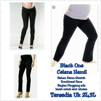 SB Collection Celana Hamil Black One Pant-Hitam  