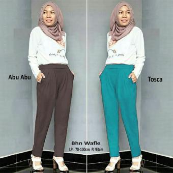 SB Collection Celana Kelisya Long Pant-Abu  