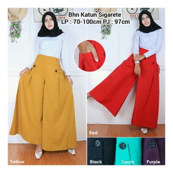 Sb Collection Celana Kulot Natali Long Pant-Hijau  