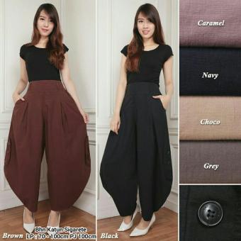SB Collection Celana Maya Harem Long Pant-Caramel  