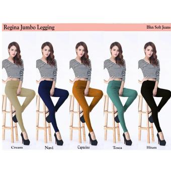 SB Collection Celana Panjang Regina Jumbo Legging-Coklat  