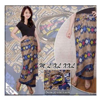 SB Collection Rok Lilit Batik Nissa Long Skirt-Multicolor  