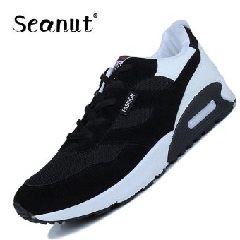 Seanut Fashion Casual Sneakers, Street Sports Tide Shoes, Men's Fashion (black,white) - intl  