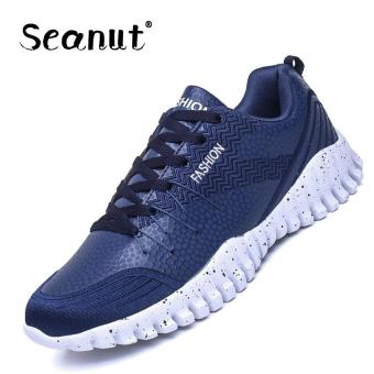 Seanut Spring new sports and leisure running shoes (Blue) - intl  