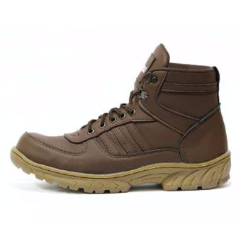 Sepatu Boots Safety Proyek Sepatu Pia&Wanita Olta Grande - Brown  