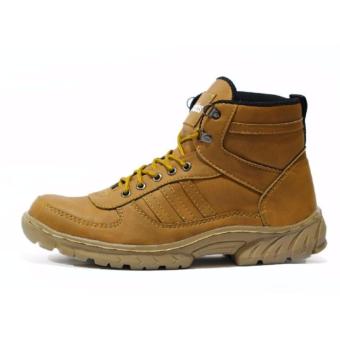 Sepatu Boots Safety Proyek Sepatu Pia&Wanita Olta Grande - Tan  