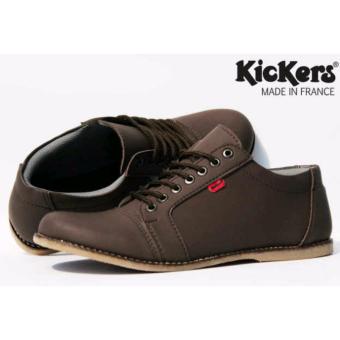 Sepatu Casual Pria Dan Wanita Kickers Shaka - (Coklat)  