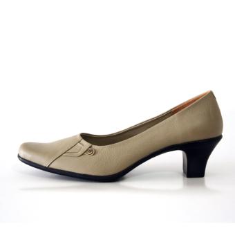 Sepatu kerja wanita formal - pantofel kulit  