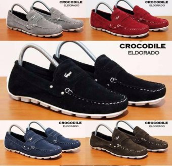 Sepatu Original Crocodile Slip On Casual Slop Pria #Kickers#Promo  