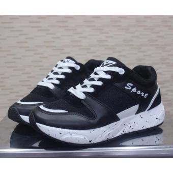 Sepatu Sneakers Wanita Flying Condor M Sport - Black  