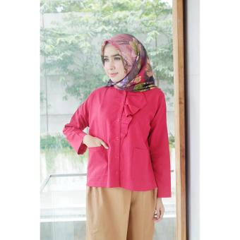 Shani Blouse Marun By Oriana Boutique  