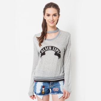 Shoffie - Sweater C.K.R RB Choker Grey Stylish  