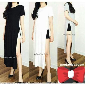 Shoppaholic Shop Long Dress Lily - Black  