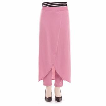 Sierra Danesh Slip-Slap Pants Skirt - Dusty Pink  