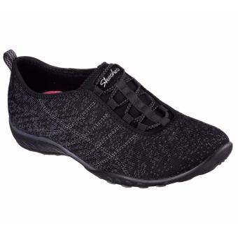 Skechers Relaxed Fit: Breathe Easy - Just Chillin - Black Women's Shoes  